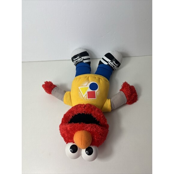 Playskool Sesame Street Elmo SHAPES COLORS Learning Plush Doll Talking Hasbro - Picture 3 of 9